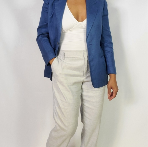 LOFT Linen Pants - Picture 2 of 4